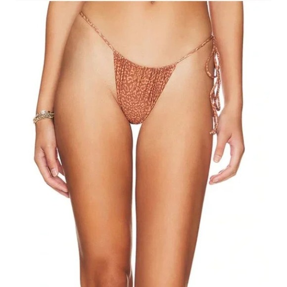 Stone Fox SWIM LELE TOP & RIVER BOTTOM TWO PIECES SET in WILD CAT MEDIUM NWT - Picture 8 of 16